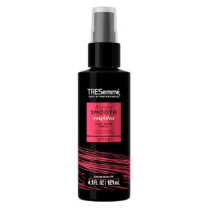 TRESemmé Keratin Smooth Silky Shine Spray, Heat Activated, Weightless, 4.1 oz