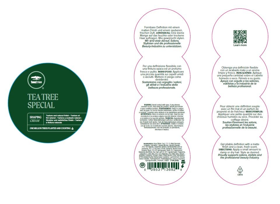 Tea Tree Hair Shaping Cream, Long-Lasting Hold, Matte Finish, All Hair Types - Image 7