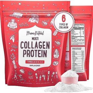 Unflavored Multi Collagen Protein Powder Type I-VX - 16oz Hydrolyzed Peptides