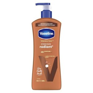 Vaseline Cocoa Radiant Body Lotion for Dry Skin, 20.3 oz