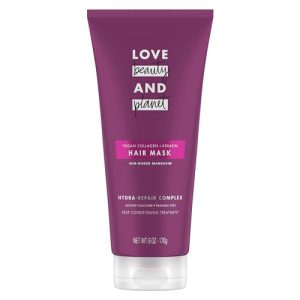 Love Beauty and Planet Vegan Collagen Hair Mask, 6 oz - Sulfate & Silicone-Free