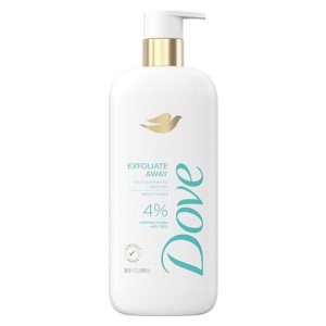 Dove Exfoliate Away Body Wash with 4% AHA Serum, 18.5 oz