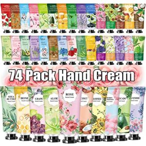 74 Pack Mini Hand Cream Set for Women - Perfect Stocking Stuffers and Gifts