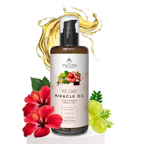 Rapid Growth 90-Day Miracle Hair Oil for Ultimate Nourishment, 8oz Bottle