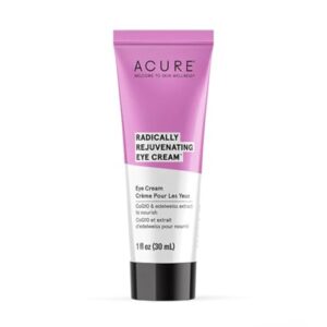 ACURE Vegan Eye Cream - Anti-Aging, Hydrating Chlorella & Edelweiss, 1 Fl Oz