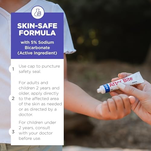 After Bite Kids 0.7 oz Itch Relief Cream for Bug Bites 4 Pack - Image 4