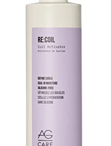 AG Care Re:Coil Curl Activator Cream with Keratin Amino Acids, 12 Fl Oz