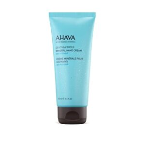 AHAVA Dead Sea Mineral Hand Cream - Fast Absorbing Moisturizer with Osmoter & Witch Hazel