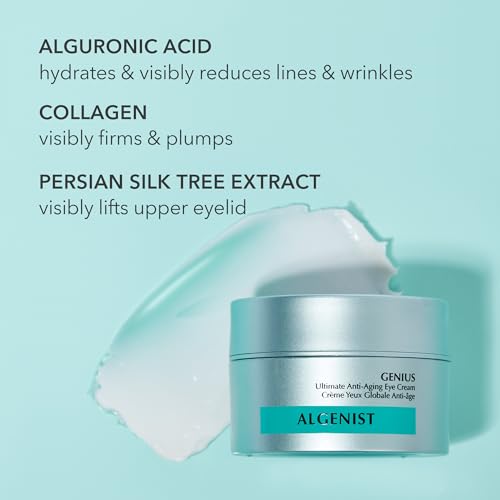 Algenist GENIUS Anti-Aging Eye Cream with Collagen & Microalgae Oil (15ml) - Image 2