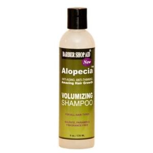 Alopecia Volumizing Shampoo for Hair Growth - 8oz Barber Shop Aid