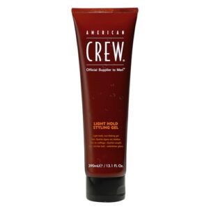 American Crew Light Hold Hair Gel, Non-Flaking, 13.1 Fl Oz