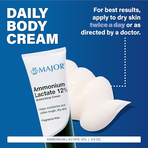Ammonium Lactate 12% Cream - Hydrating, Exfoliating, Fragrance-Free - 4.9 Oz - Image 3