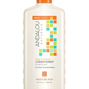 Andalou Naturals Argan Oil and Shea Moisture Rich Conditioner 11.5 Fl Oz