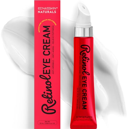 Anti-Aging Eye Cream with Retinol & Collagen - Reduces Wrinkles, Dark Circles, Puffiness