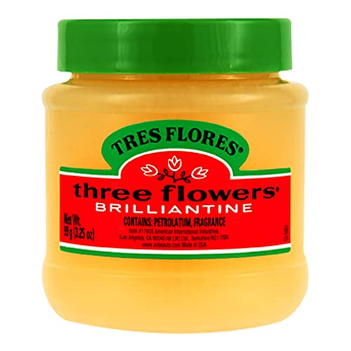 Ardell Three Flowers Brilliantine Pomade, Solid 3.25 oz