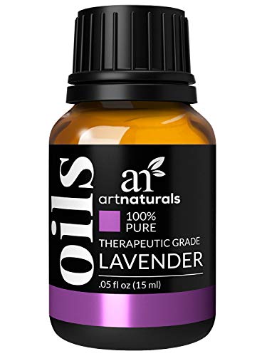 Artnaturals 100% Pure Lavender Essential Oil 15ml - Therapeutic Grade Aromatherapy