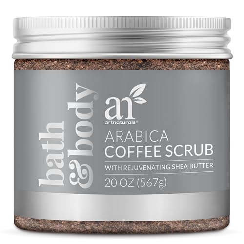 Artnaturals Arabica Coffee Scrub - Exfoliating Body Rub for Skin Care, 20 oz