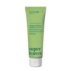ATTITUDE Nourishing Dry Hair Conditioner with Grapeseed Oil, Olive Leaves, Vegan, 8 Fl Oz