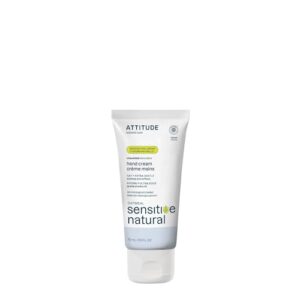 ATTITUDE Unscented Hand Cream for Sensitive Skin, Oat, EWG Verified, Vegan, 2.5 Fl Oz