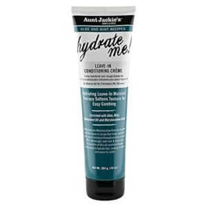Aunt Jackie's 10 oz Aloe & Mint Leave-In Conditioning Creme with Hempseed