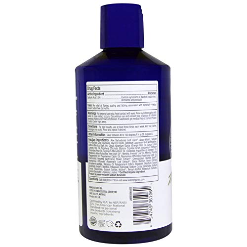 Avalon Organics 2% Salicylic Acid Anti-Dandruff Shampoo Conditioner Set 14 fl oz - Image 3