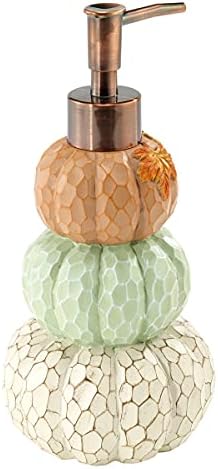 Avanti Linens Grateful Patch Fall Collection Soap Dispenser and Lotion Pump 12 oz