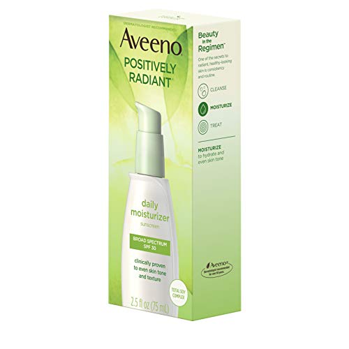 Aveeno Positively Radiant Daily Moisturizer SPF 30 Oil-Free 2.5 fl. oz - Image 9