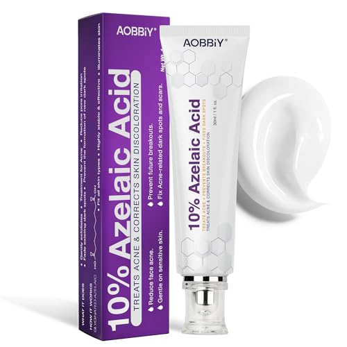 Azelaic Acid 10% Acne Redness Relief Cream, 1 oz Jar
