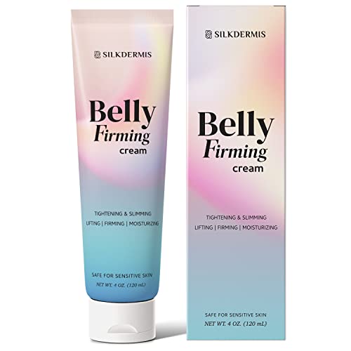 B Flat Belly Firming Cream - Natural Skin Tightening & Cellulite Lotion, 120 ML