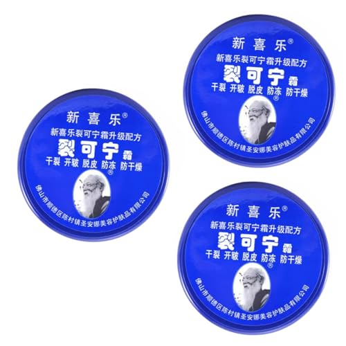 Balacoo 3Pcs Moisture Repair Creams for Face, Hands, and Feet