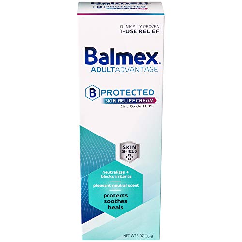 Balmex Adult Advantage Skin Relief Cream, 3 oz, with Skinshield Technology