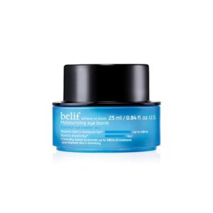 Belif True Cream Eye Bomb, 48hr Hydration, Firming, Caffeine & Peptides, Korean Skincare