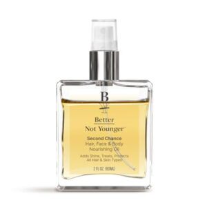 Better Not Younger Nourishing Oil for Hair, Face & Body - Omega 3-6, Abyssinian