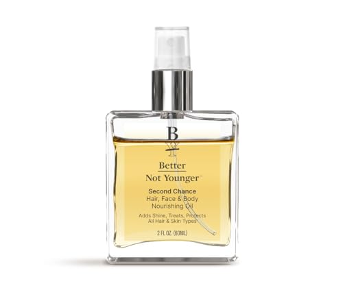 Better Not Younger Nourishing Oil for Hair, Face & Body - Omega 3-6, Abyssinian