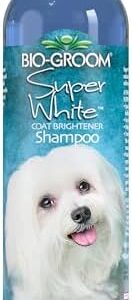 Bio-Groom Super Whitening Dog Shampoo Cruelty-Free 12oz Puppy Bathing Supplies