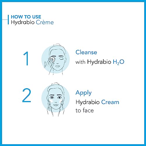 Bioderma Hydrabio Cream, Face Moisturizer, Provides Radiance for Dry to Very Dry Sensitive Skin, Fresh scent, 1.67 Fl Oz - Image 3