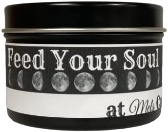 Black Licorice 4oz Handmade Soy Candle Tin - Image 2