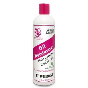 Bronner Bros BB Oil Moisturizer for Damaged Hair 12oz Bottle