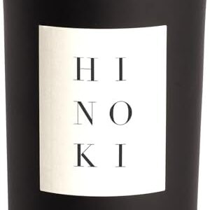 Brooklyn Candle Studio Hinoki Noir - 10oz Vegan Soy Candle, 70 Hour Burn