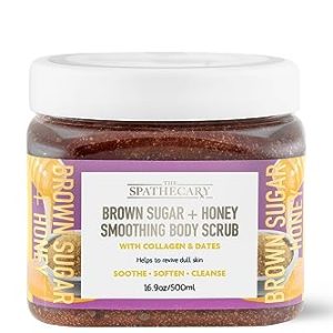 Brown Sugar & Honey Body Scrub, 21 oz - Ultra Hydrating Exfoliant