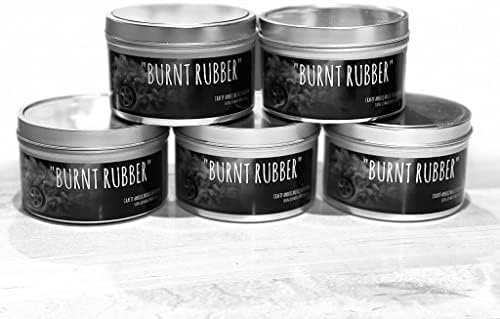 Burnt Rubber Scented Candle - Unique Aroma for Car Enthusiasts - Image 3