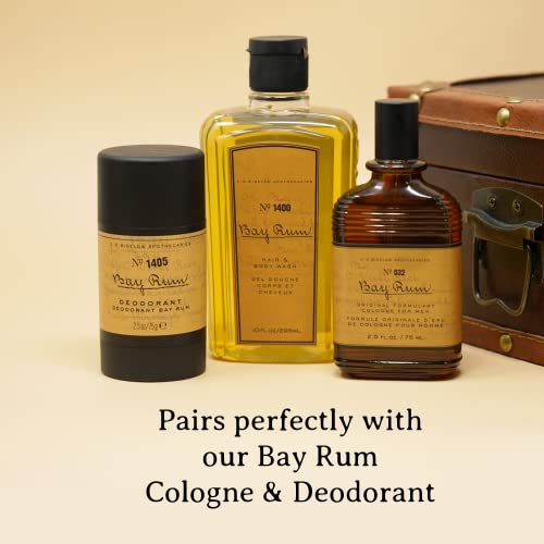 C.O. Bigelow Bay Rum Hair & Body Wash, 10 fl oz - Image 7
