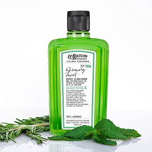 C.O. Bigelow Rosemary Mint Body Wash with Aloe Vera, 10 fl oz