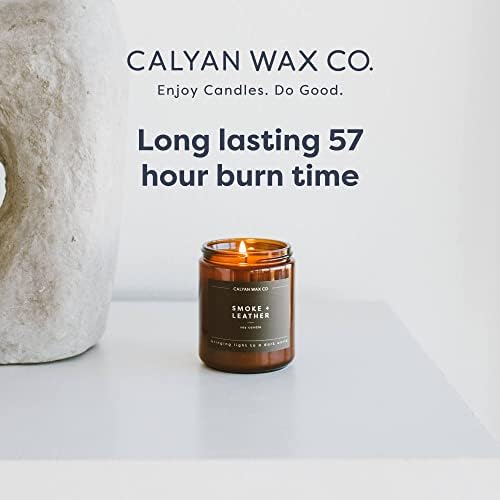 Calyan Wax Apples & Maple Bourbon Soy Candle, 7.2 oz, 57 Hour Burn - Image 4