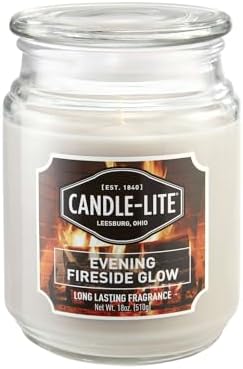 Candle-Lite 18 oz. Fireside Glow Aromatherapy Candle