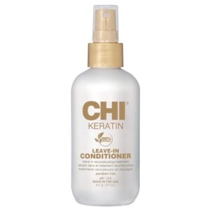 CHI Keratin Hydrating Leave-in Conditioner 6 Oz Prevents Breakage Restores Softness Sulfate-free