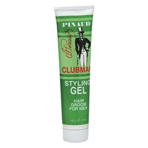 Clubman Pinaud Men's Styling Gel, Conditioning, Non-Greasy, 3.75 Fl Oz