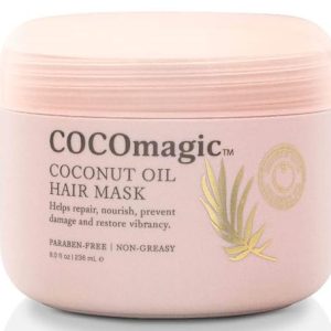 Cocomagic Coconut Oil Hair Mask - Repairs, Adds Shine, Protein Rich, 8 oz