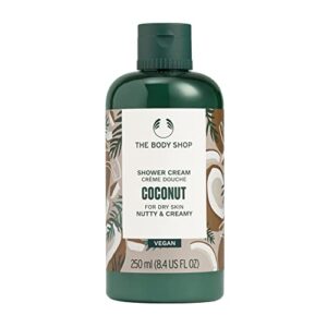 Coconut Shower Cream for Dry Skin ? Vegan 8.4 Fl Oz