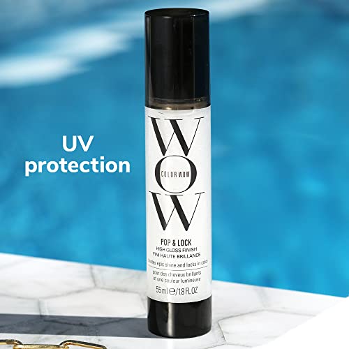 COLOR WOW Pop + Lock Serum: Glossy Finish, Frizz Control, Color Protection, Split End Seal - Image 4